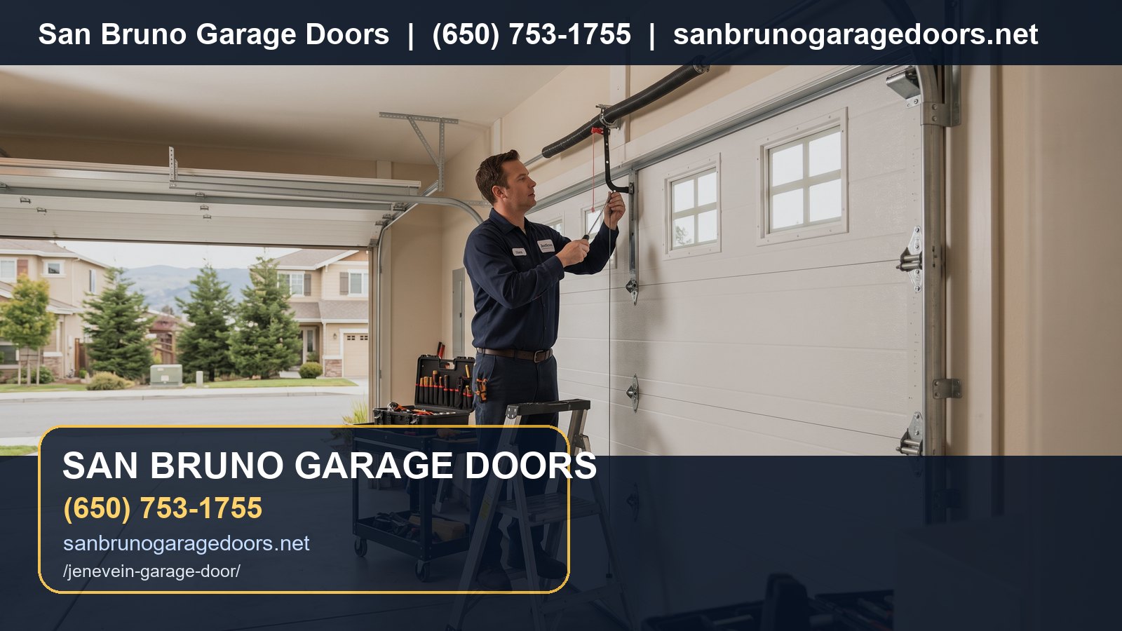 Jenevein Garage Door Service branded visual