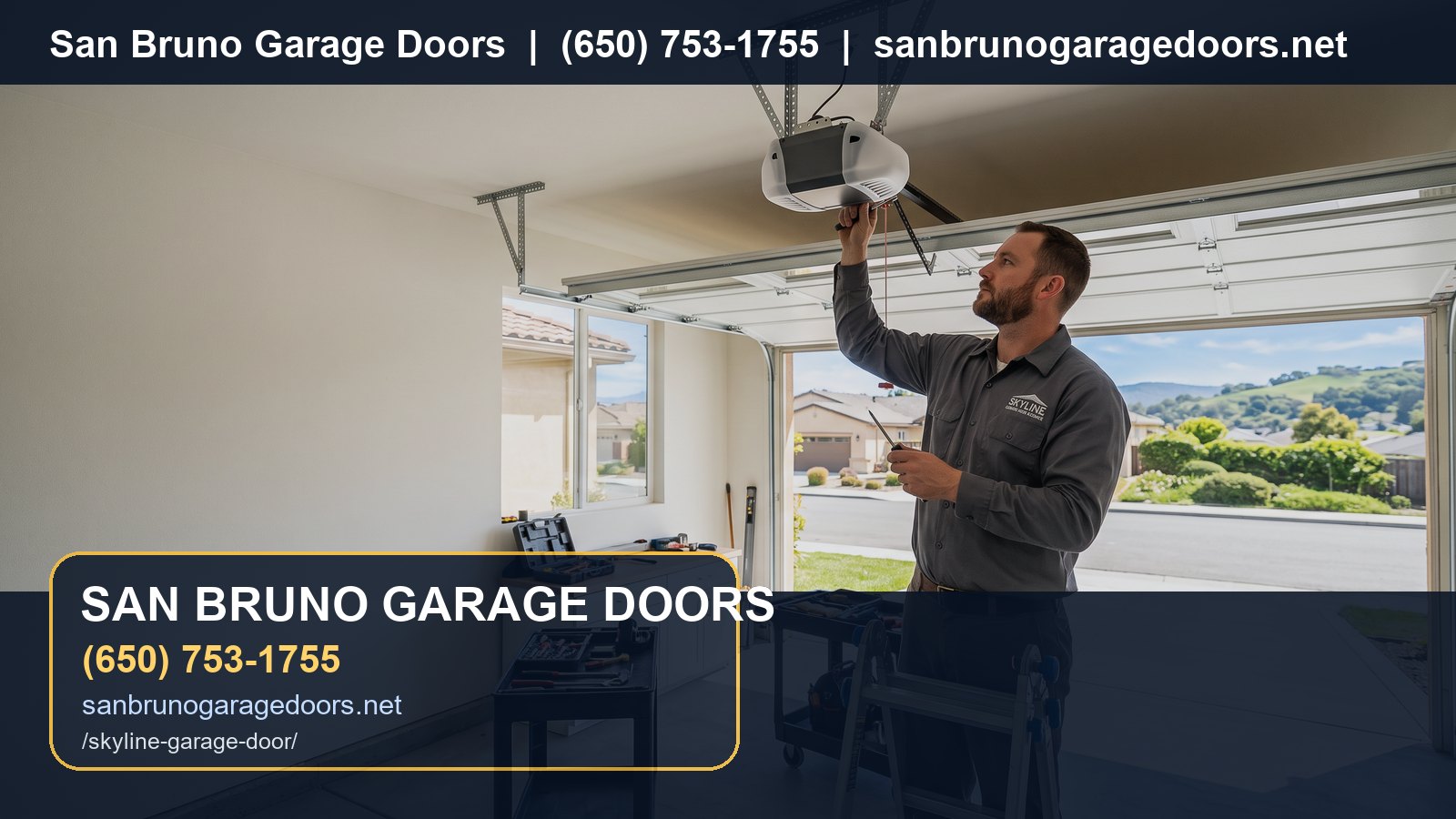Skyline Garage Door Service branded visual